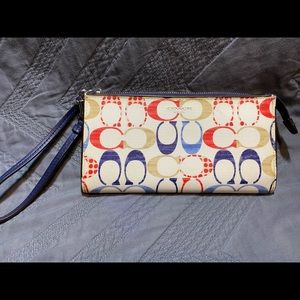Coach wristlet